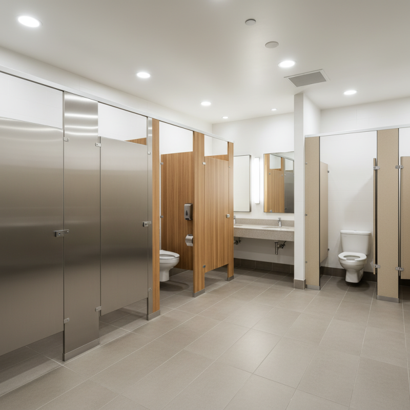 How to Choose the Right Restroom Stall Walls for Your Needs?