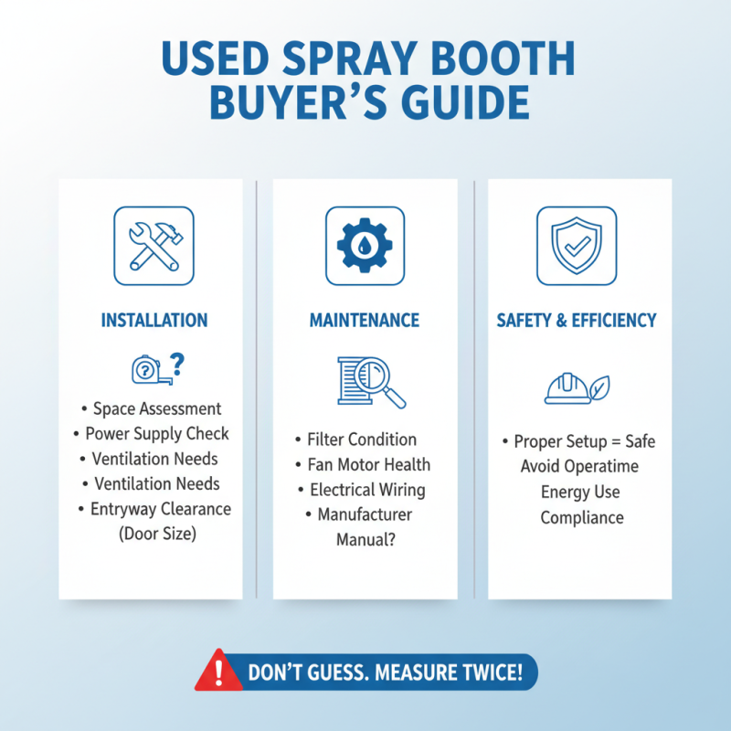 Top 10 Tips for Buying a Used Spray Booth for Sale?
