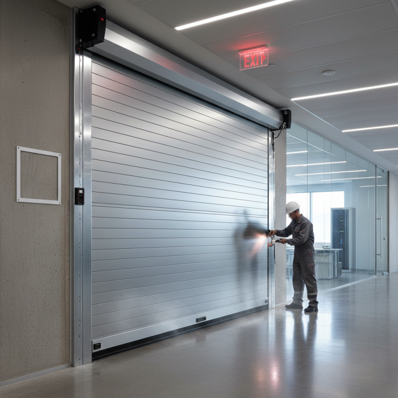 What is a Roll Down Fire Door and How Does It Work?