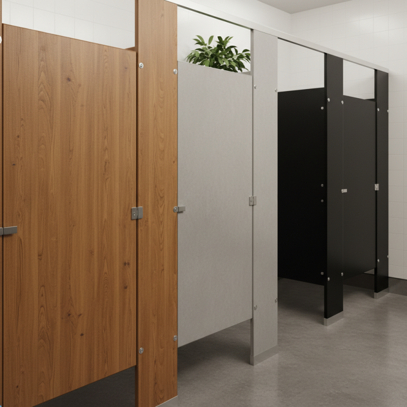 How to Choose the Best Material for Restroom Stall Walls?