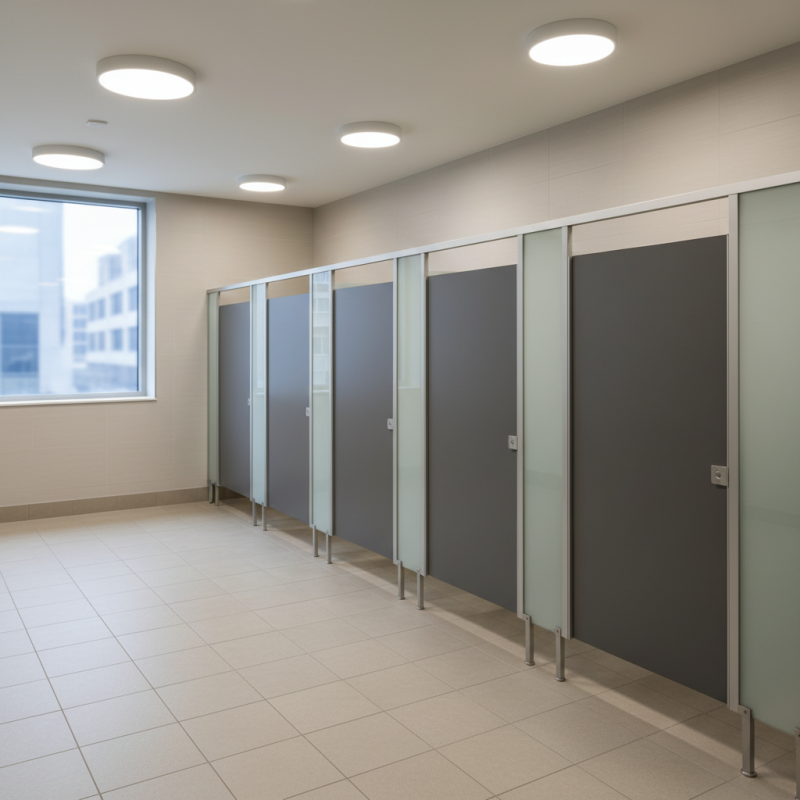 Why Are Restroom Stall Walls So Low and What Are Their Benefits?