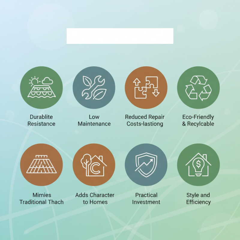 Top 10 Benefits of Using Plastic Artificial Thatch for Roofing?