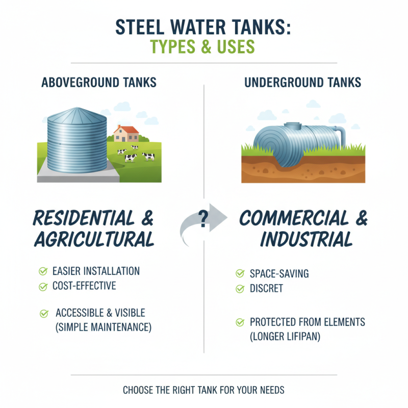 How to Choose the Best Steel Water Tanks for Your Needs?