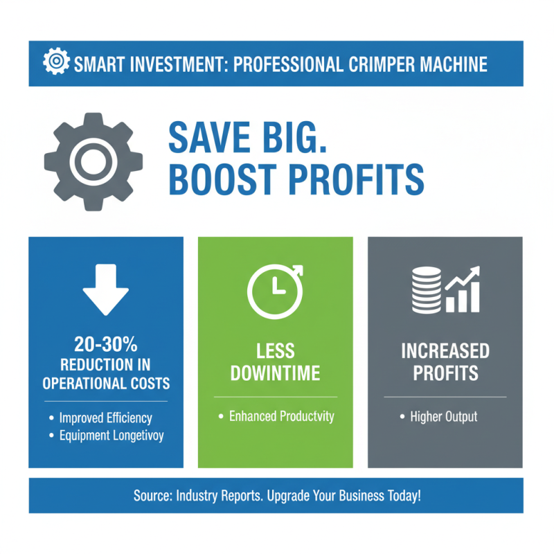 Why Choose a Professional Crimper Machine for Your Business?