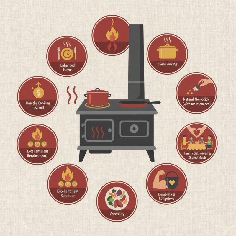 Top 10 Benefits of Using a Cast Iron Stove for Cooking?