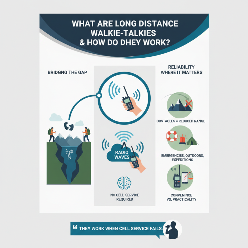 What is Long Distance Walkie Talkies and How Do They Work?