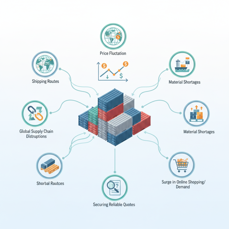 What is the cost of 20 shipping containers in today's market?
