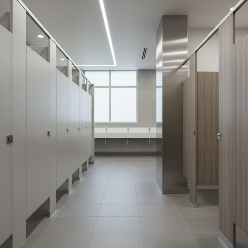 What is the Best Material for Restroom Stall Walls?