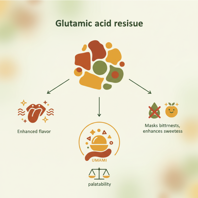What Are the Benefits of Glutamic Acid Residue in Food?