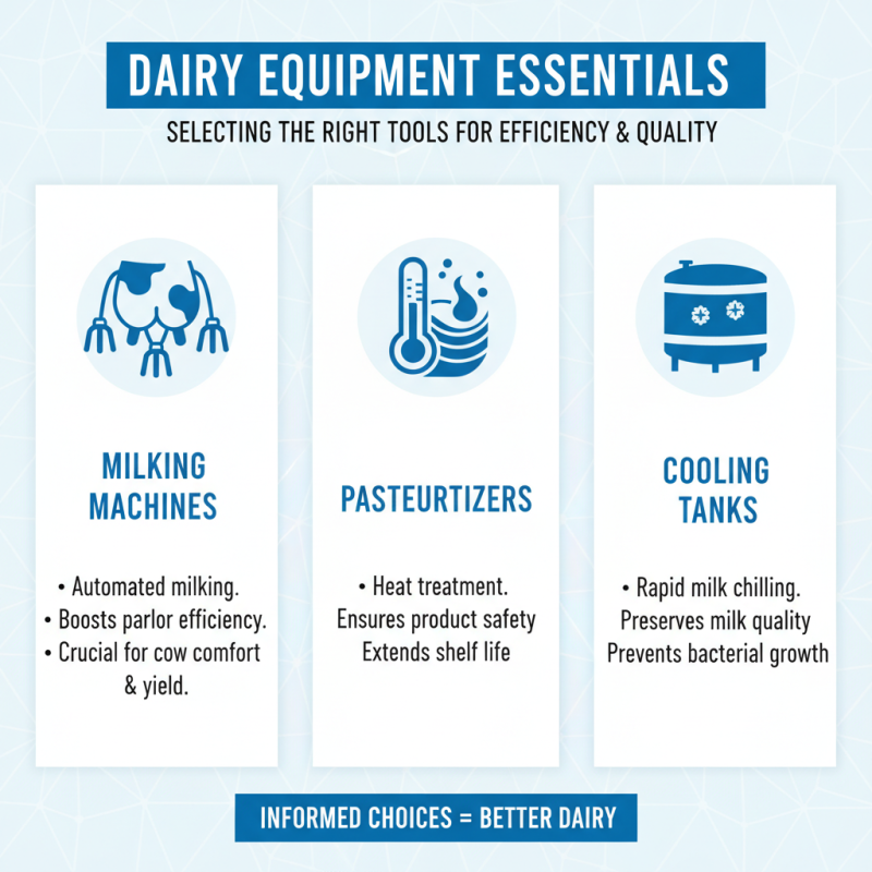 How to Choose the Right Dairy Equipment for Your Business Needs?