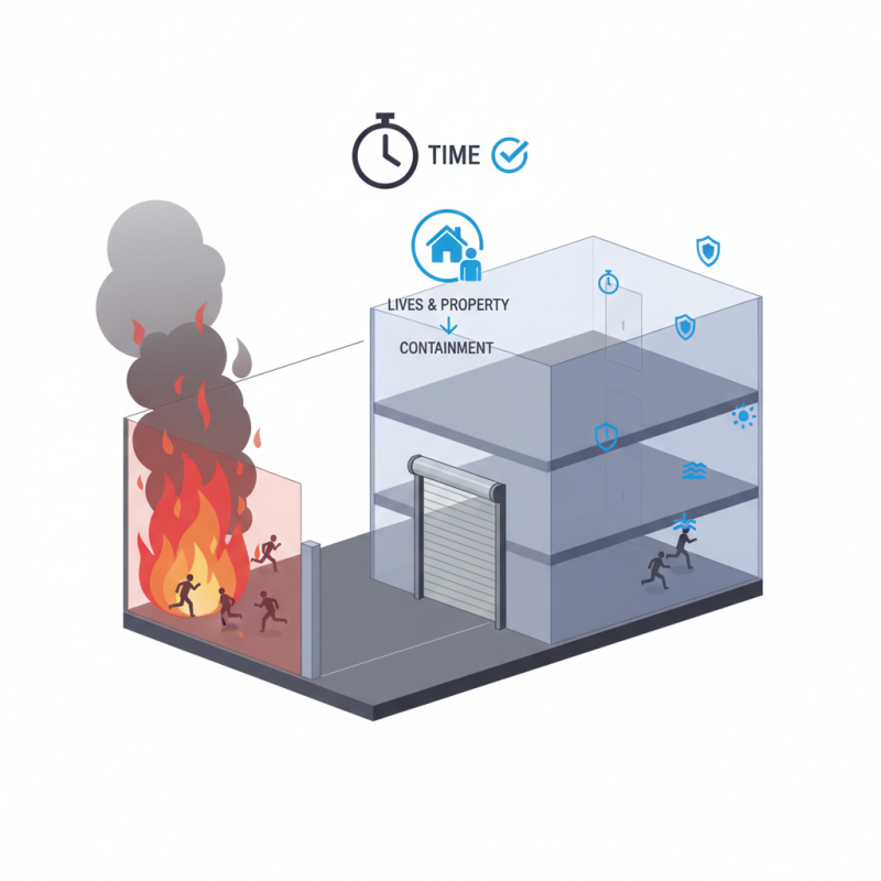 Why Are Roll Down Fire Doors Essential for Building Safety?