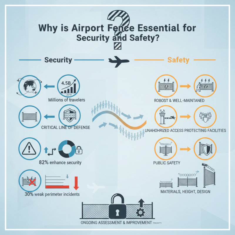 Why is Airport Fence Essential for Security and Safety?