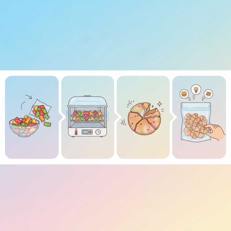 How to Make Freeze Dried Gummy Bears at Home?