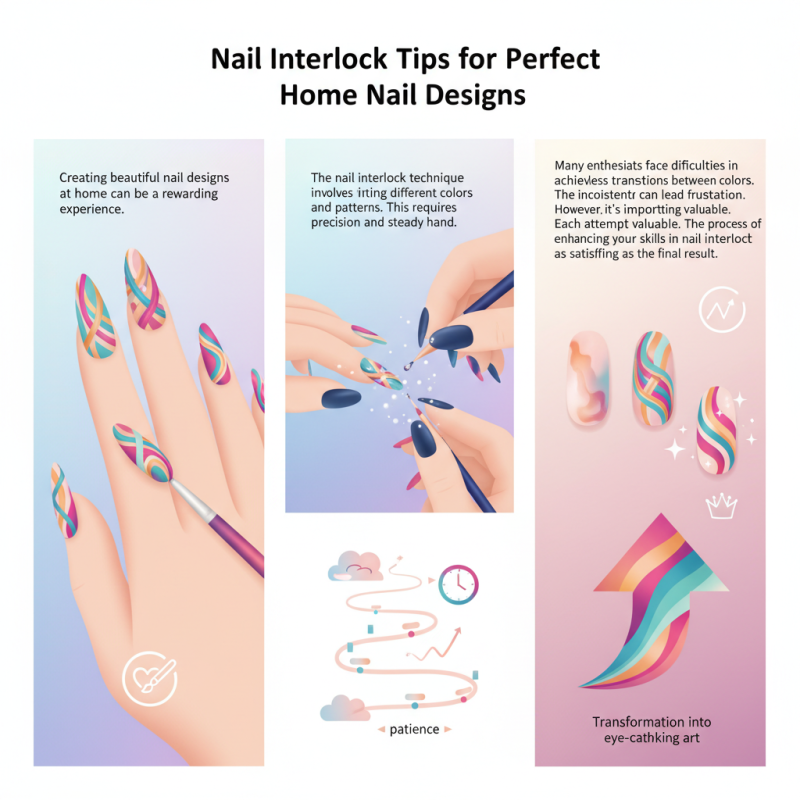 Nail Interlock Tips for Perfect Home Nail Designs?