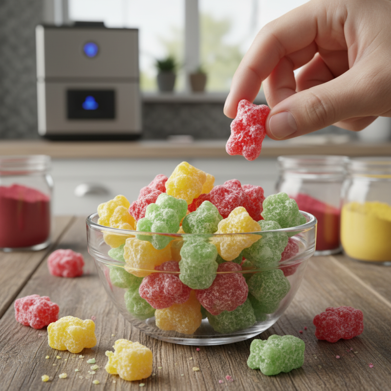 How to Make Freeze Dried Gummy Bears at Home?
