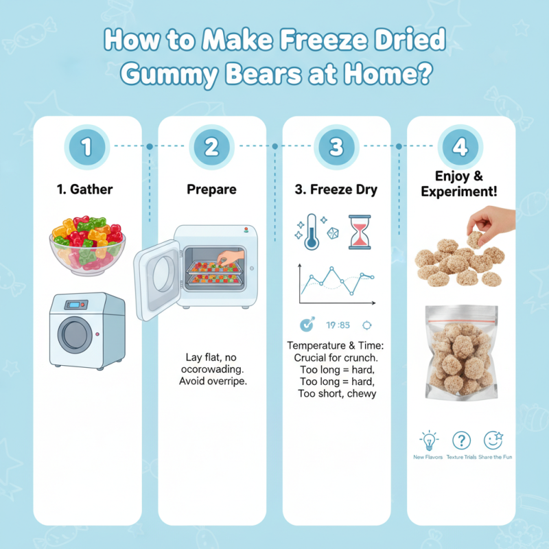 How to Make Freeze Dried Gummy Bears at Home?