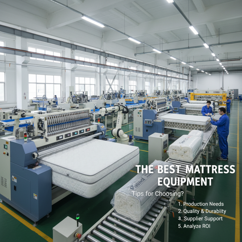 Лучшее оборудование для матрасов. Советы по выбору?