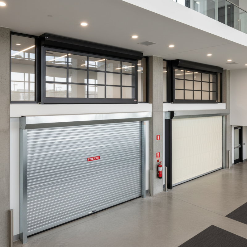 How to Choose Roll Down Fire Doors for Your Business?