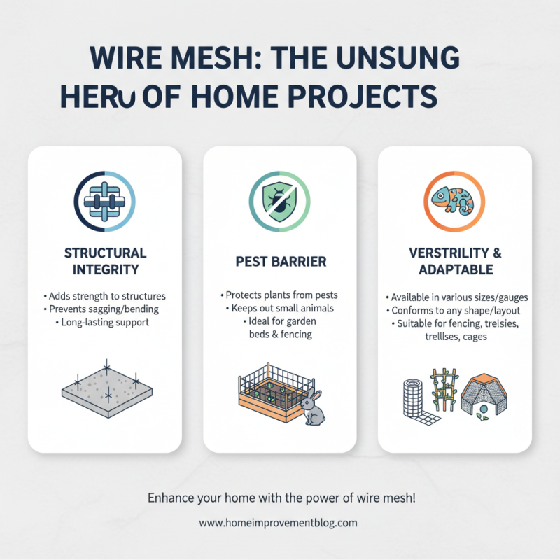 How to Use Wire Mesh for Effective Home and Garden Solutions?