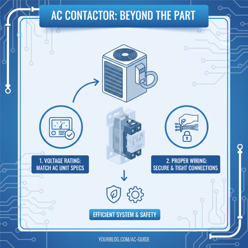 How to Choose the Right Air Conditioner Contactor for Your System?