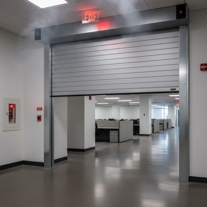What are Roll Down Fire Doors and How Do They Work?