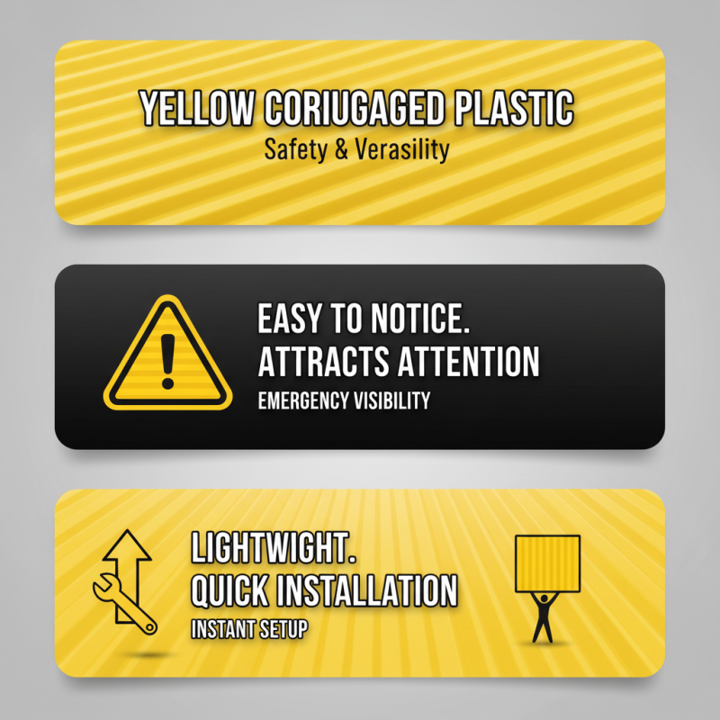 Yellow Corrugated Plastic Uses and Tips for Effective Applications?
