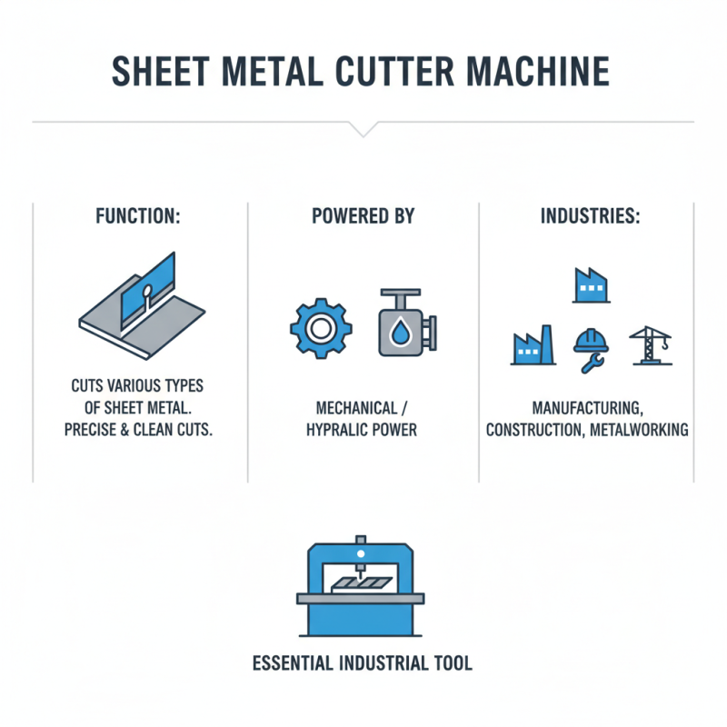 What is a Sheet Metal Cutter Machine and How Does it Work?
