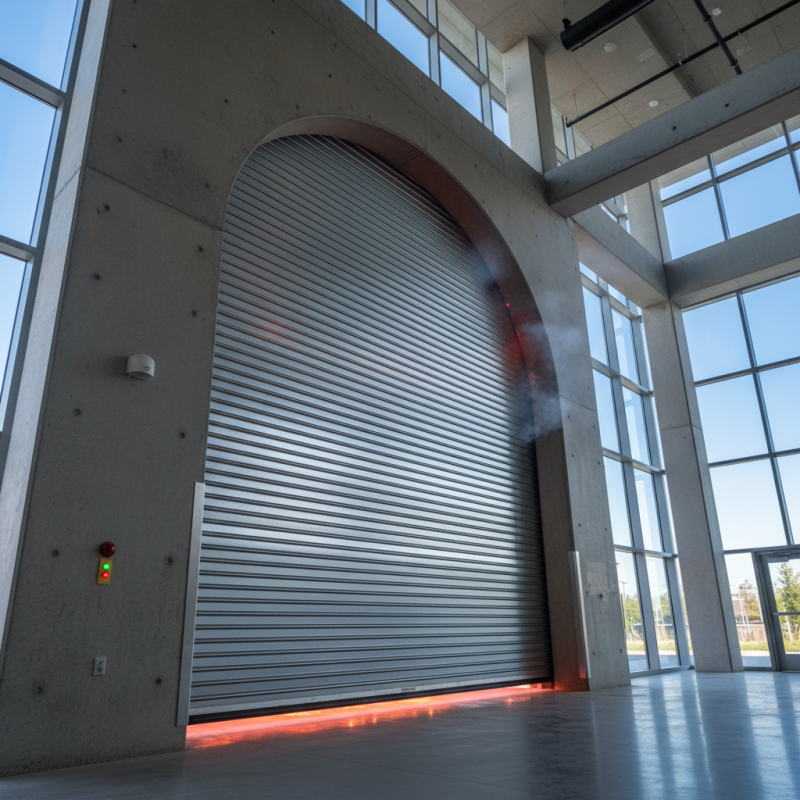 What is a Roll Down Fire Door and How Does It Work?