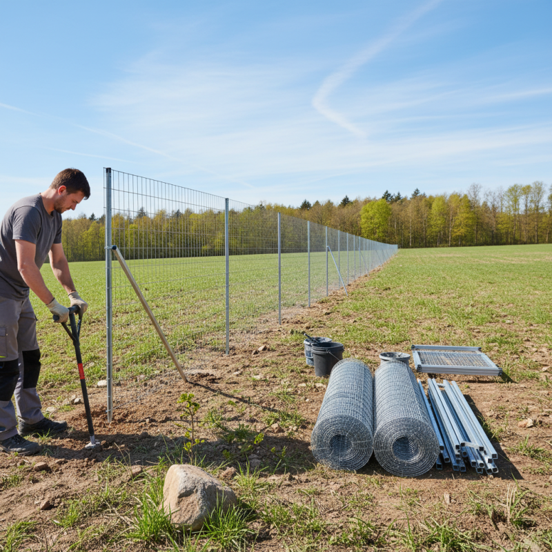 How to Install Steel Wire Mesh Fencing Effectively?