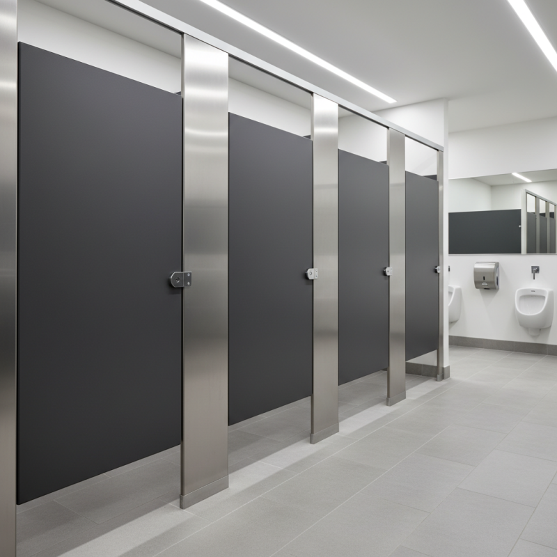 What are the Best Materials for Restroom Stall Walls?