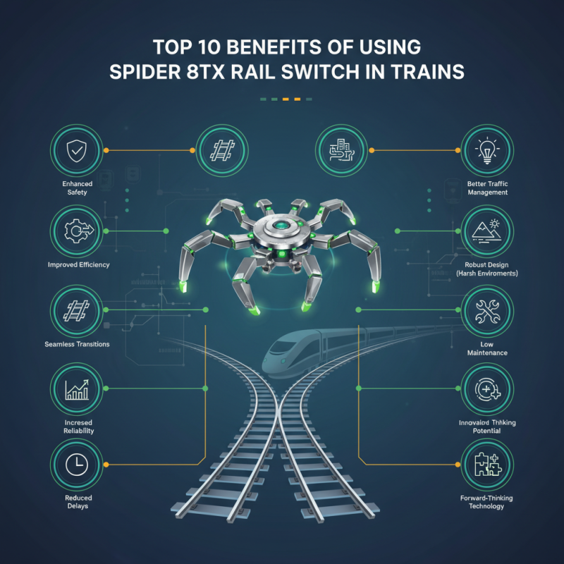 Top 10 Benefits of Using Spider 8tx Rail Switch in Trains?