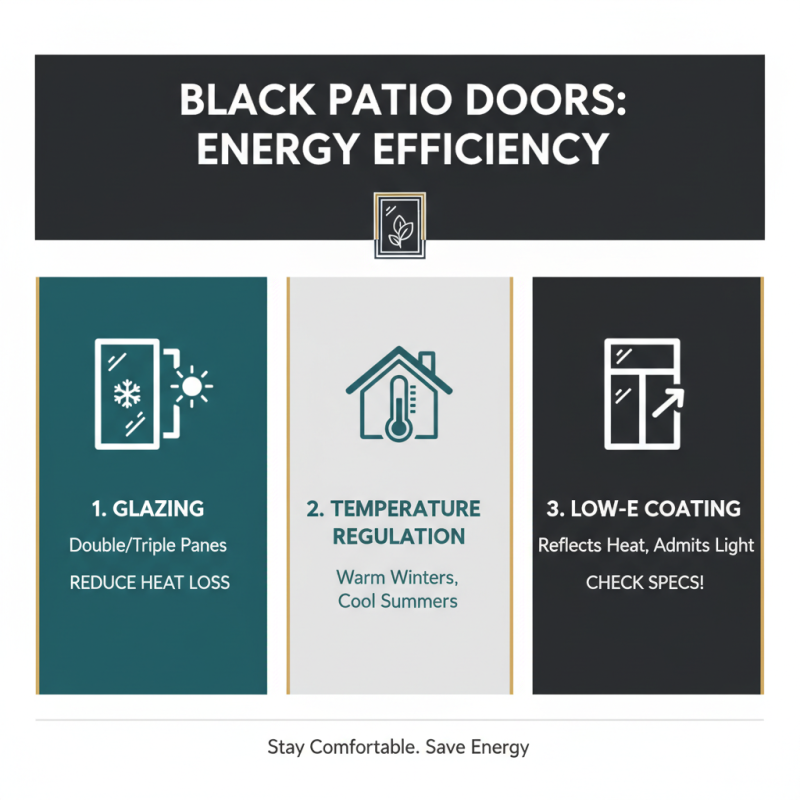How to Choose the Best Black Patio Doors for Your Home?