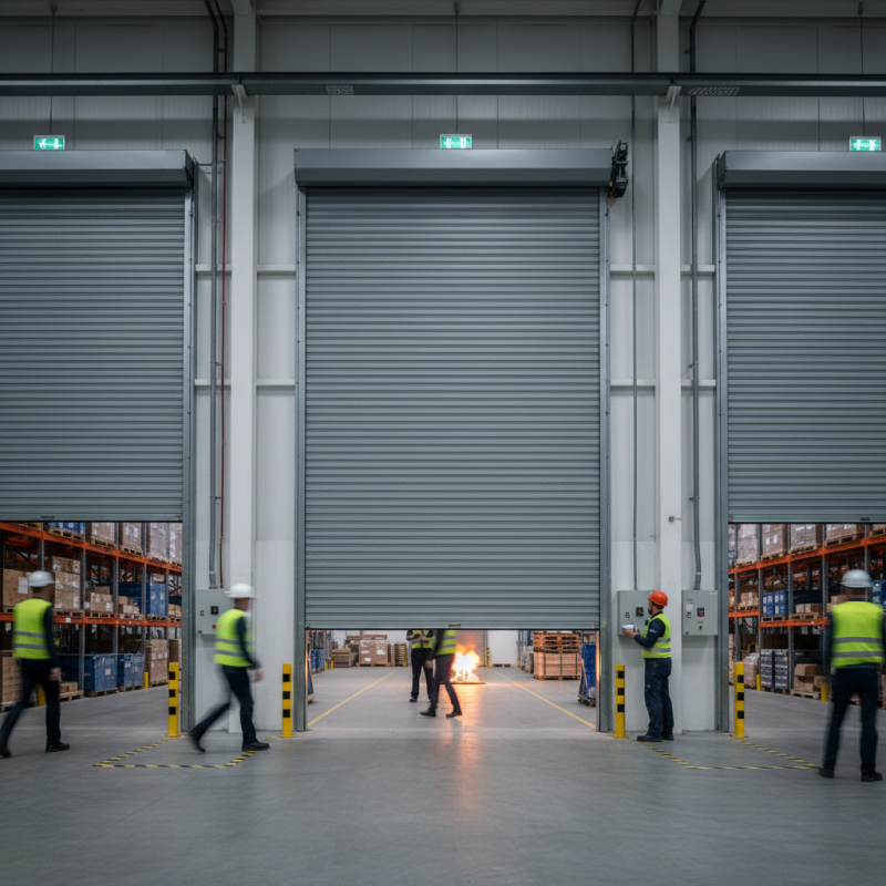 Why Choose Roll Down Fire Doors for Your Business Safety?