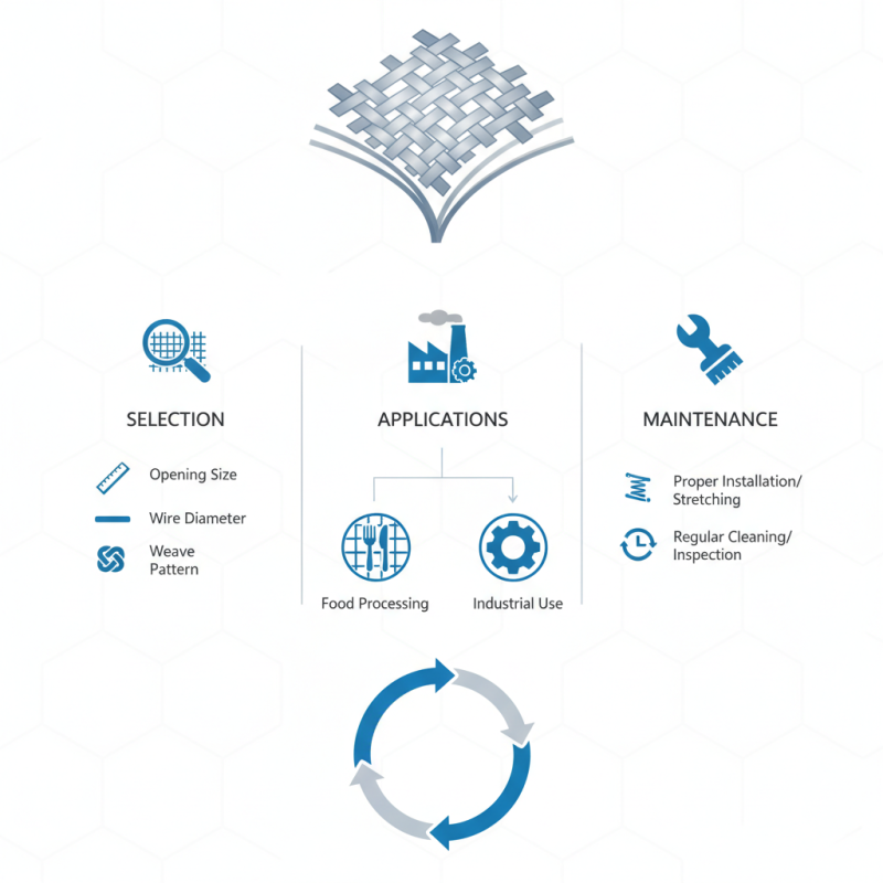 Stainless Steel Woven Wire Mesh Tips for Optimal Usage?