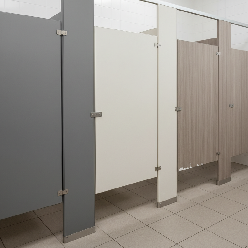Best Materials for Restroom Stall Walls in Commercial Spaces?
