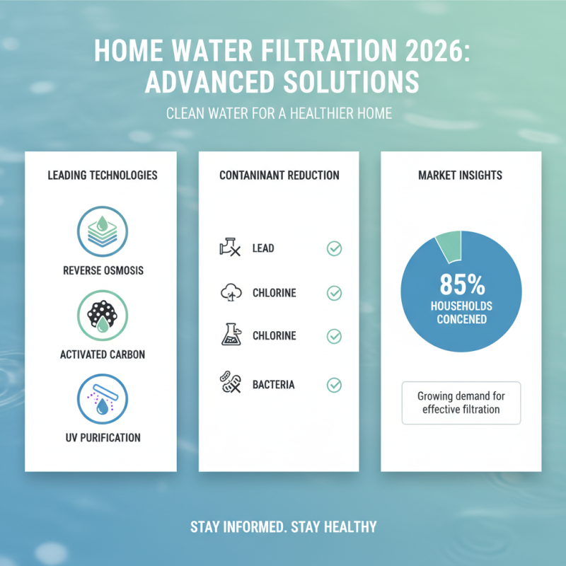Best Home Water Filter Options for 2026 What to Choose?