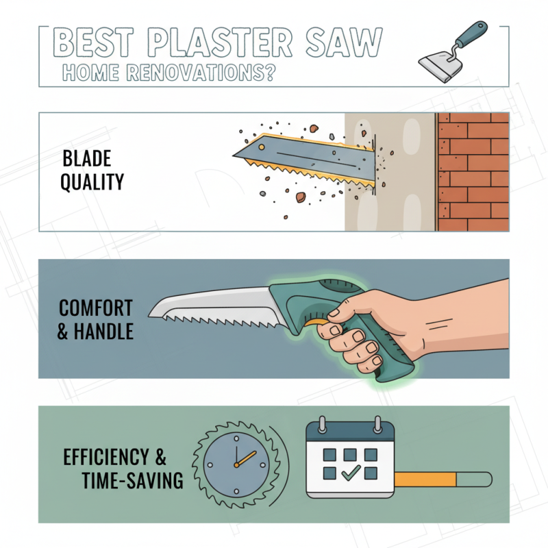 Best Plaster Saw for Easy Cutting in Home Renovations?