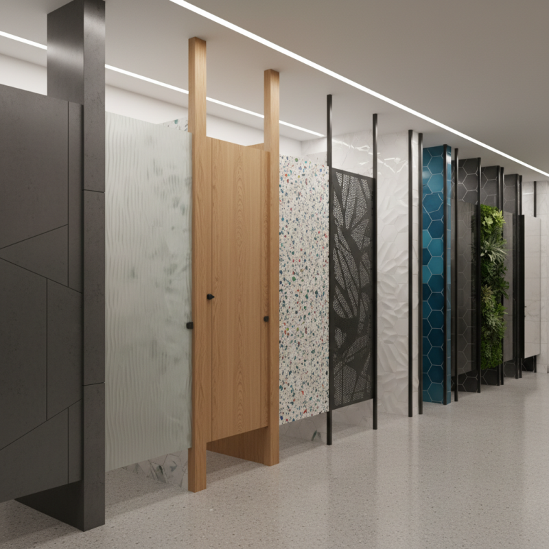 Top 10 Restroom Stall Walls Designs for Modern Bathrooms?