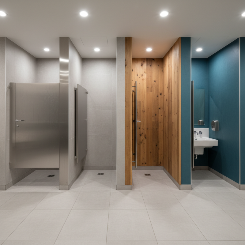 What is the Best Material for Restroom Stall Walls?