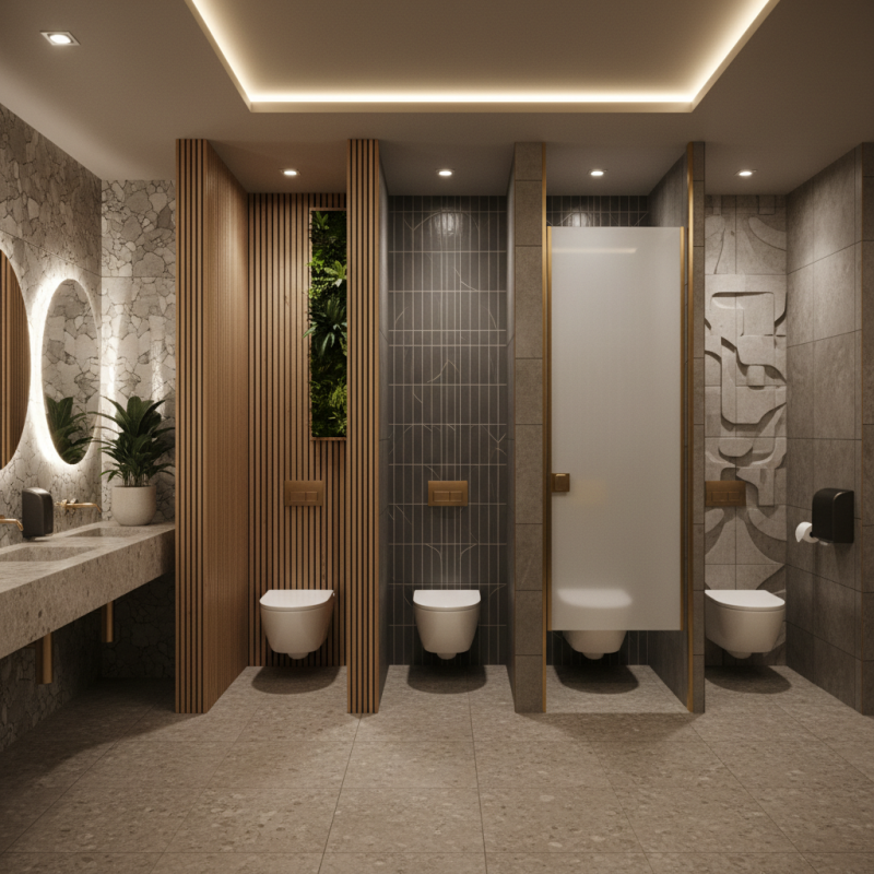 2026 Top Restroom Stall Walls Designs and Trends?