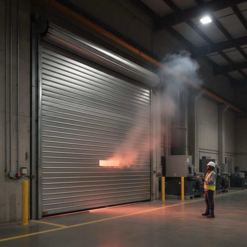 What is a Roll Down Fire Door and How Does It Work?