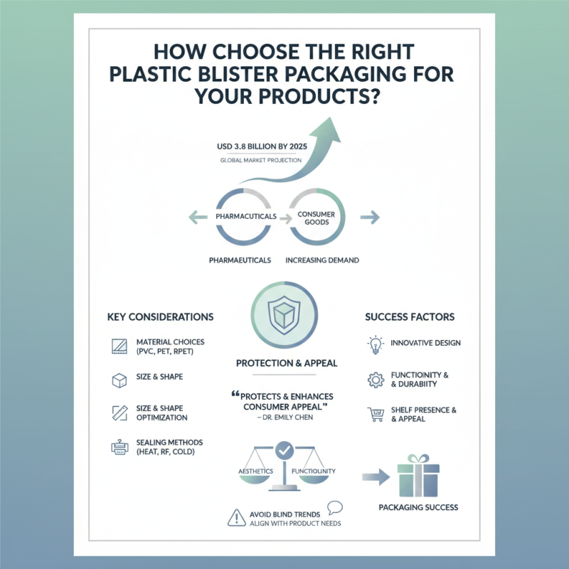 How to Choose the Right Plastic Blister Packaging for Your Products?
