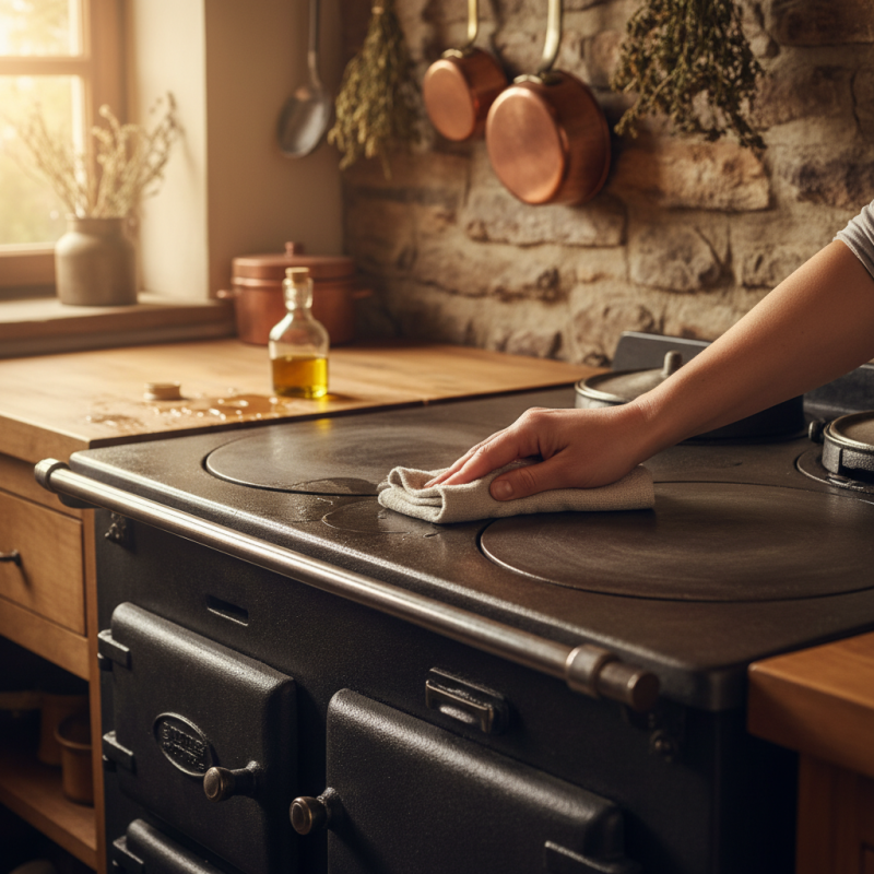 How to Maintain a Cast Iron Stove for Long Lasting Use?