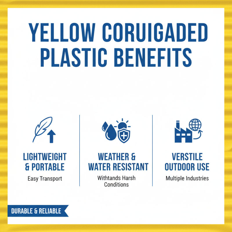 Yellow Corrugated Plastic Uses and Tips for Effective Applications?