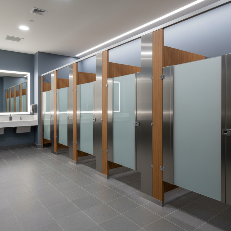 How to Choose the Best Restroom Stall Walls for Your Facility?