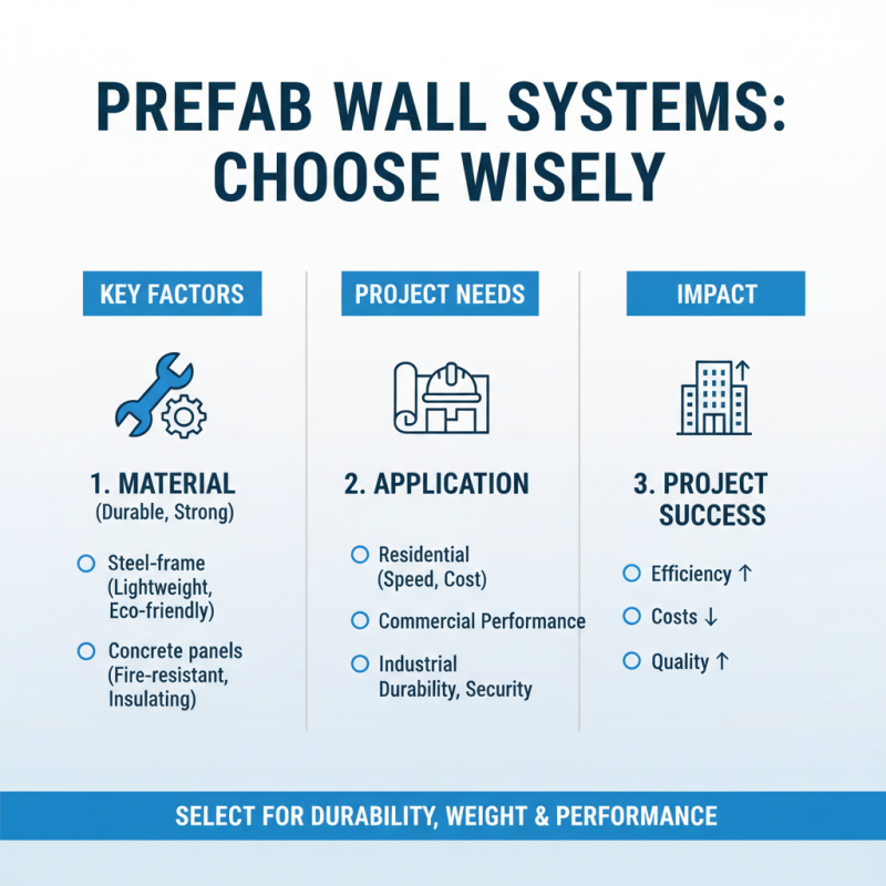 How to Choose the Best Prefab Wall Systems for Your Construction Project?
