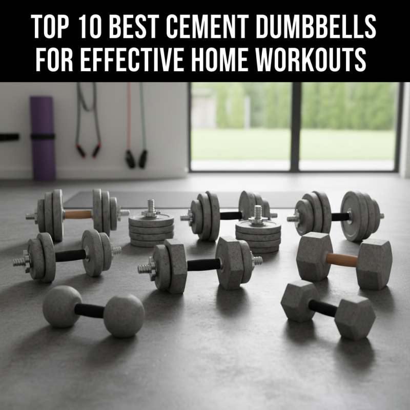 Top 10 Best Cement Dumbbells for Effective Home Workouts?