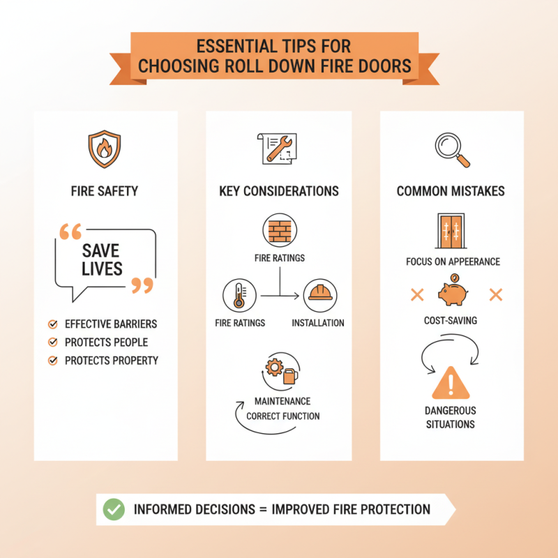 Essential Tips for Choosing Roll Down Fire Doors?