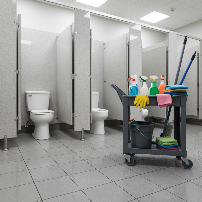 Effective Tips for Cleaning Restroom Stall Walls?