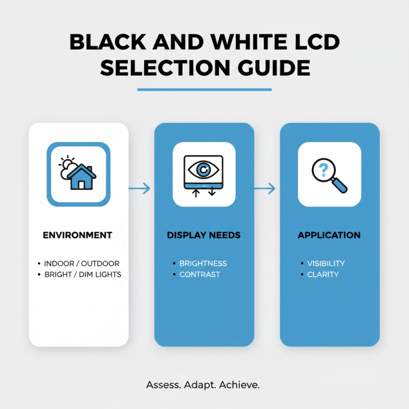 How to Choose the Best Black And White Lcd Display for Your Needs?